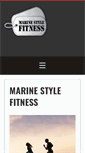 Mobile Screenshot of marinestylefitness.com